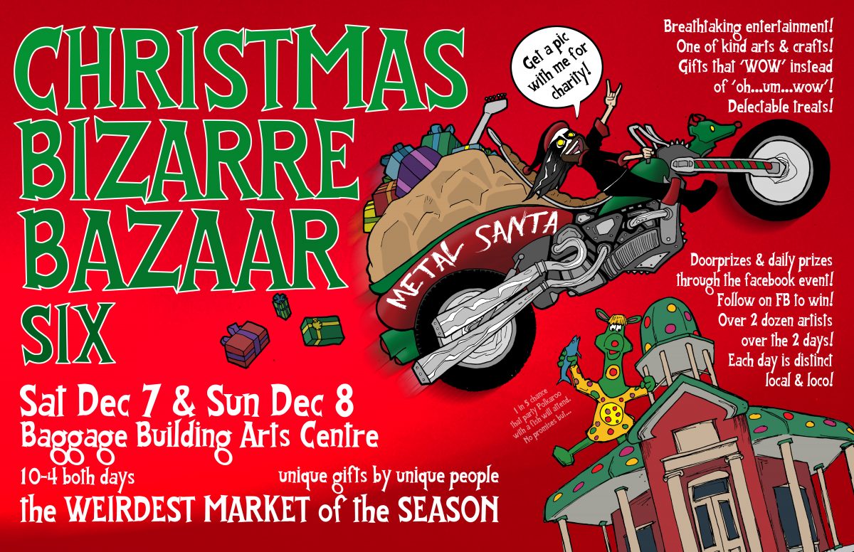 Poster for Christmas Bizarre Bazaar 6