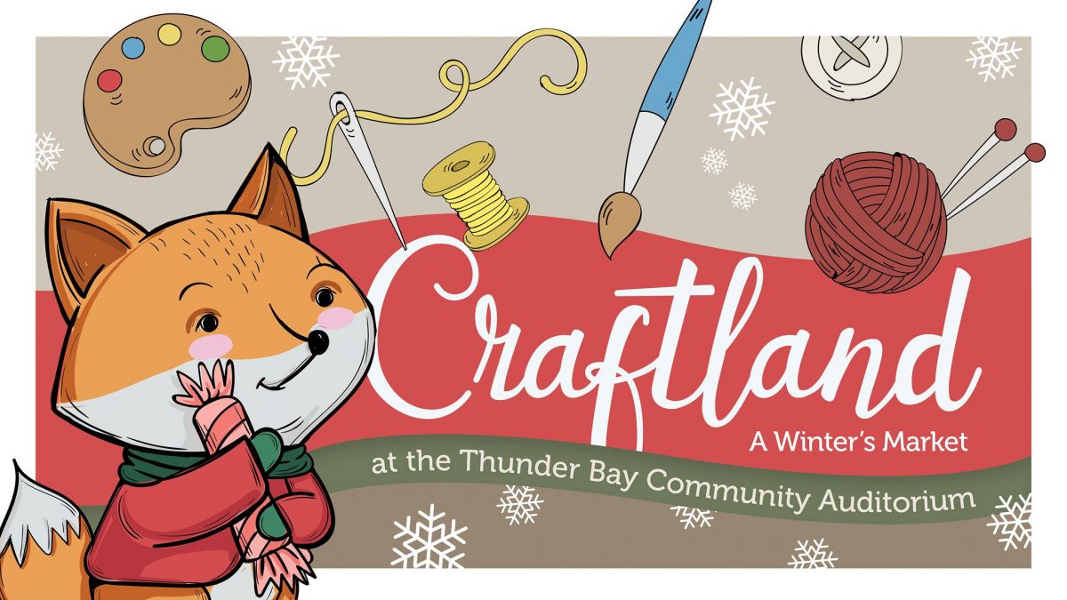 Poster for Craftland at the Community Auditorium 2019